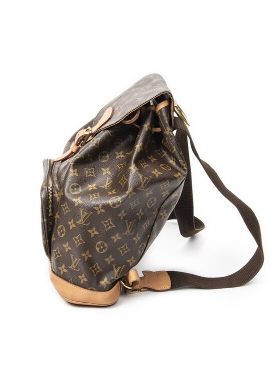 Louis Vuitton Montsouris Brown Monogram Canvas main image 11